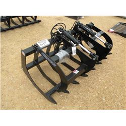 (UNUSED) HYDRAULIC GRAPPLE RACK FOR SKID STEE