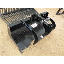 (UNUSED) HYDRAULIC GRAPPLE BUCKET FOR SKID ST
