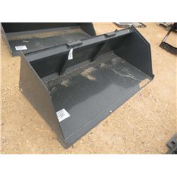 (UNUSED) 78" BUCKET FOR SKID STEER LOADER