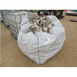 6" PLASTIC PIPE FITTING TEE'S 1500 ____ 6" PLASTIC PIPE FITTING