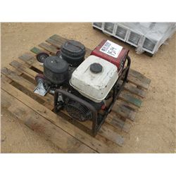 (1) LOT HONDA GAS GENERATOR & WHEEL PLATES
