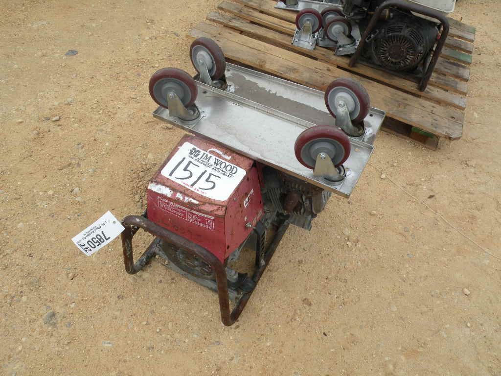 HONDA EG 3500X GAS GENERATOR W/ CASTER WHEEL J.M. Wood Auction