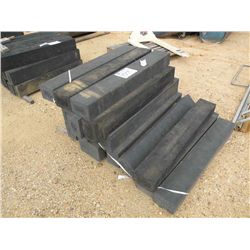 (1) LOT RUBBER LANDSCAPE TIMBERS