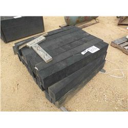 (1) LOT RUBBER LANDSCAPE TIMBERS