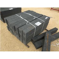 (1) LOT RUBBER LANDSCAPE TIMBERS