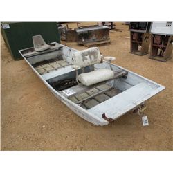 14' CLARK ALUMINUM BOAT