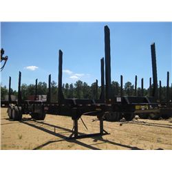 2013 PITTS LT40L 45' X 102  4 BOLSTER LOG TRAILER