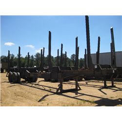 2005 PITTS 102" X 48' 4 BOLSTER LOG TRIALER