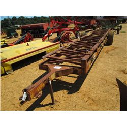 30' ROUND BALE HAY TRAILER