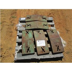 1 LOT (5) TRACTOR WEIGHT