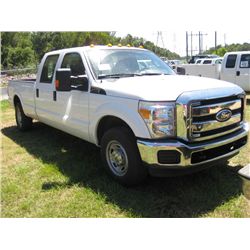 2011 FORD F250 SUPER DUTY CREWCAB PICKUP