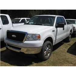 2007 FORD F150 EXTENDED CAB 4X4 PICKUP