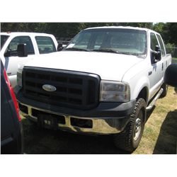 2006 FORD F250 4X4 PICKUP