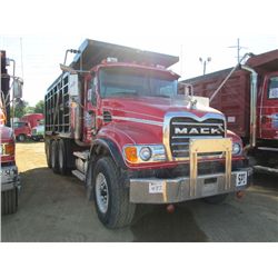 2003 MACK CV713 TRI-AXLE DUMP