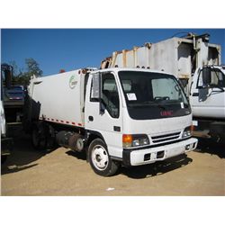 2001 GMC INT 5500 S/A GARBAGE TRUCK