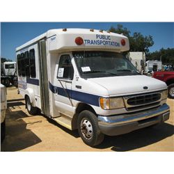2001 FORD E350 SUPER DUTY PASSENGER BUS