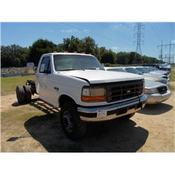 1997 FORD F SERIES CAB & CHASSIS
