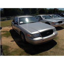 2004 FORD POLICE INTERCEPTOR CROWN VICTORIA