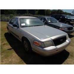 2004 FORD POLICE INTERCEPTOR CROWN VICTORIA SEDAN