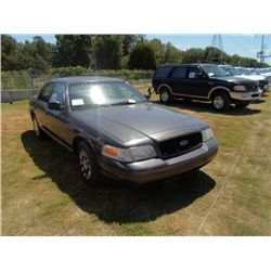 2005 FORD POLICE INTERCEPTOR CROWN VICTORIA SEDAN