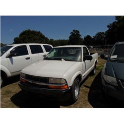 2000 CHEVROLET S-10 PICKUP