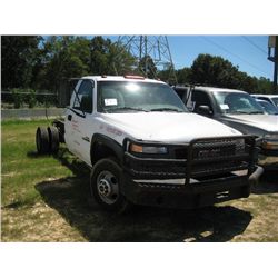 2006 GMC 3500 CAB & CHASSIS