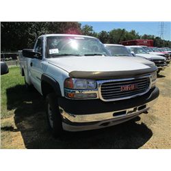 2002 GMC 2500HD SERVICE TRUCK
