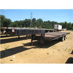 1986 PHELAN 28' TDA16-20 T/A FLATBED TRAILER