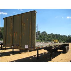 1987 WISCONSIN T/AFLATBED TRAILER