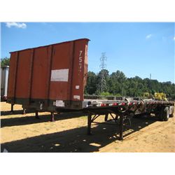 1998 TRANSCRAFT TL-2000 SUPER BEAM FLATBED TRAILER