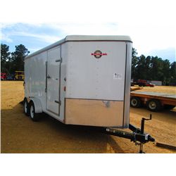 CARRY-ON CARGO 14' ENCLOSED T/A TRAILER