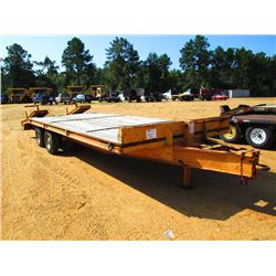 1992 ECONOLINE 12T T/A BACKHOE PRO TAG TRAILER
