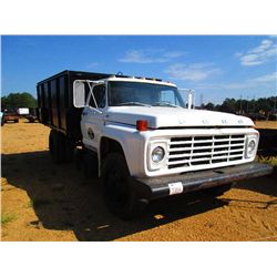 1979 FORD F600 S/A DUMP