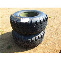 (1) LOT (2) 18-22.5 TIRES & RIMS
