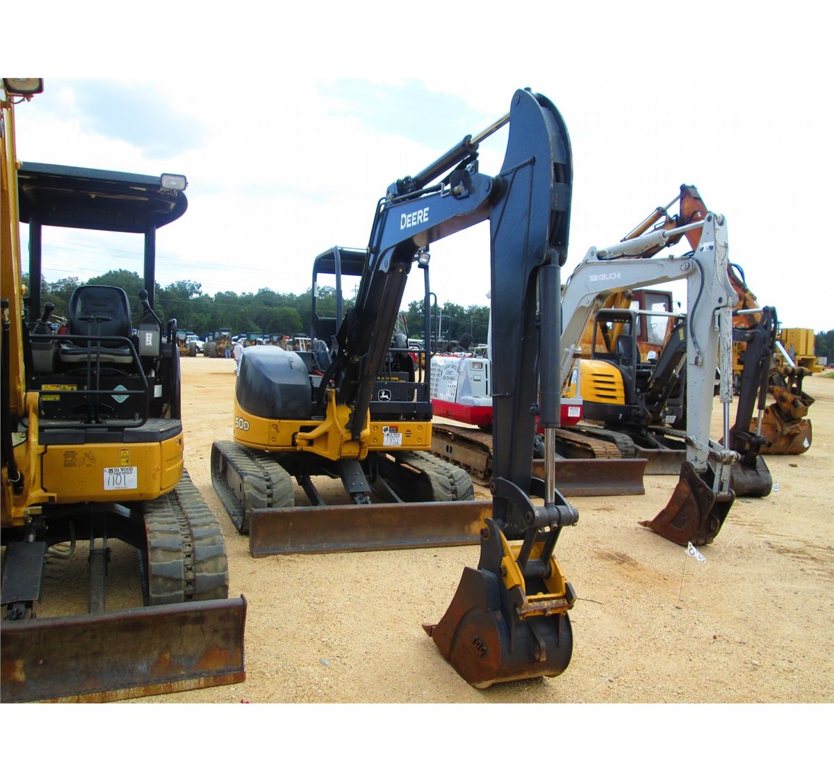 JOHN DEERE 50D ZTS HYDRAULIC MINI EXCAVATOR