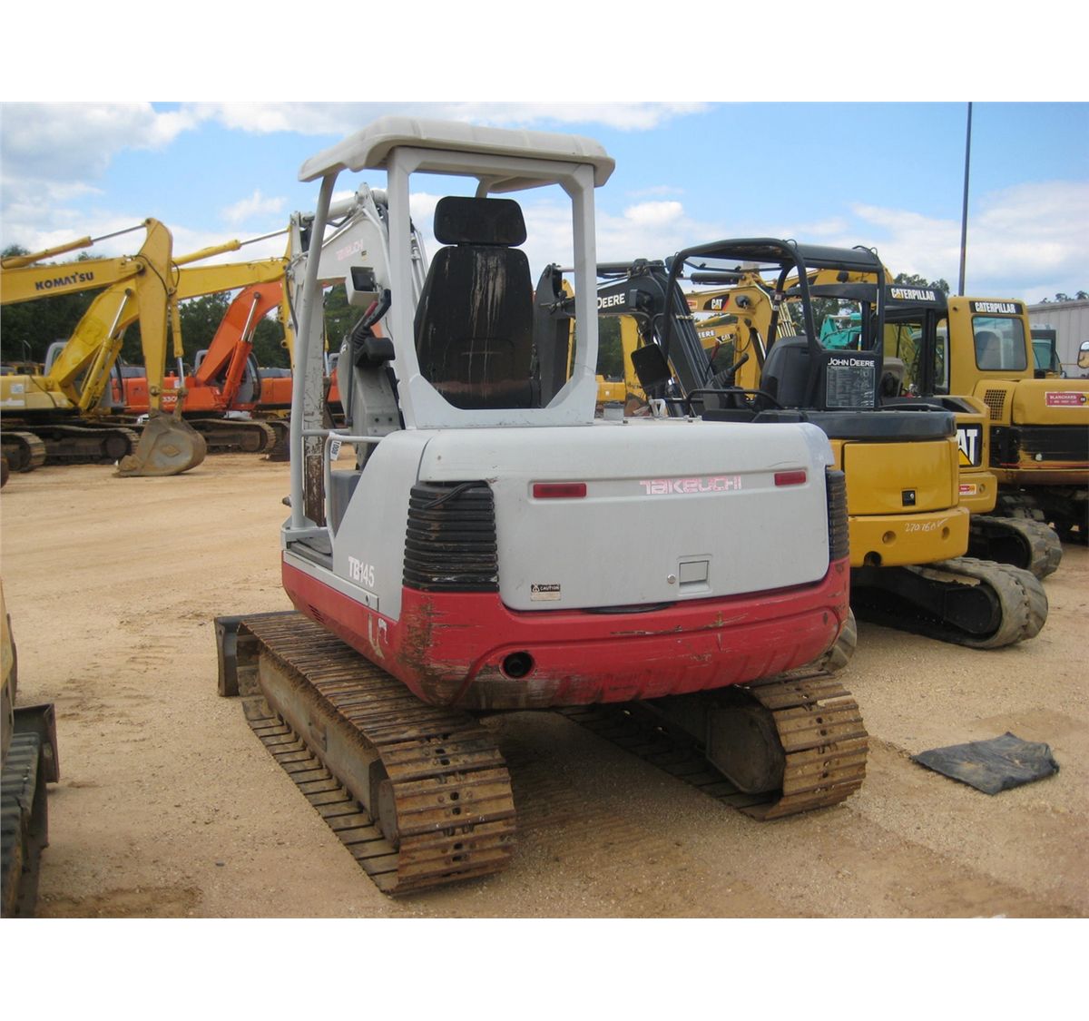 Tb145 TAKEUCHI TB145 MINI EXCAVATOR - J.M. Wood Auction Company, Inc.