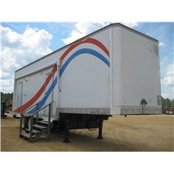 1985 GREAT DANE 1910T0 S/A T/A OFFICE TRAILER