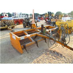 BROCE HYDRAULIC HEAVY DUTY INDUSTRIAL SCRAPER