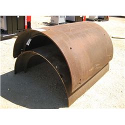 66" BOLT ON SMOOTH DRUM FOR VIBRATORY ROLLER