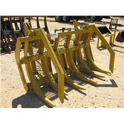 7' FLECO STACKING RAKE W/TOP CLAMP