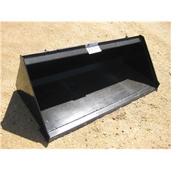 (UNUSED) BUCKET 66" SMOOTH, FITS SKID STEER LOADER
