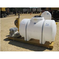 (UNUSED) 4,000 PSI PRESSURE WASHER ON SKID W/325 GALLON TANK