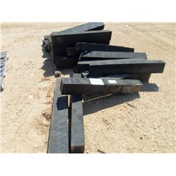 (1) LOT RUBBER LANDSCAPE TIMBERS