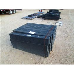 (1) LOT RUBBER LANDSCAPE TIMBERS