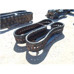 (2) 12" RUBBER TRACKS FOR SKID STEER LOADER