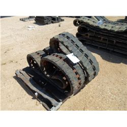 (2) 12' RUBBER TRACKS FOR SKID STEER LOADER