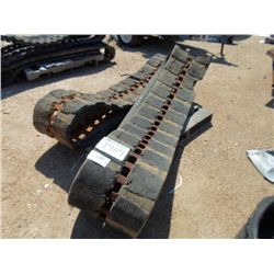 (2) 18" RUBBER TRACKS FOR SKID STEER LOADER
