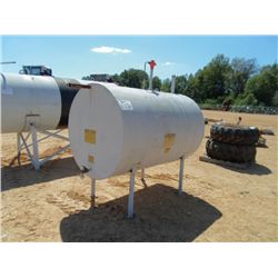 500 GALLON FUEL TANK W/STAND
