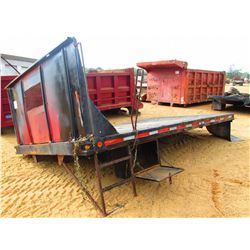 13' STEEL FLATBED BODY