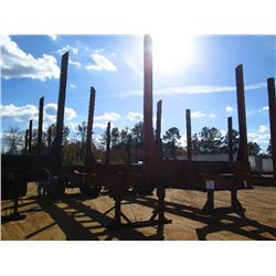 1996 40' MAGNOLIA T/A 4 BOLSTER LOG TRAILER